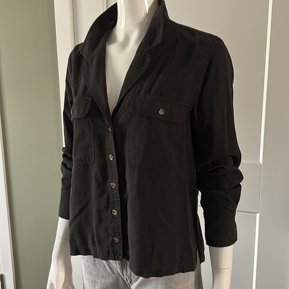 Anine Bing Tencel Button Down Shirt - Picture 15 of 17